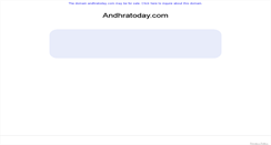 Desktop Screenshot of andhratoday.com